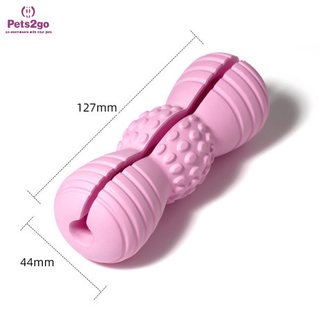 Игрушки жевания любимца Pets2go взаимодействующие резиновые 127x44mm