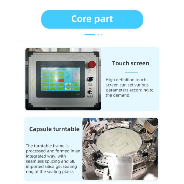 Medical Fish Oil Automatic Liquid Capsule Filling Machine