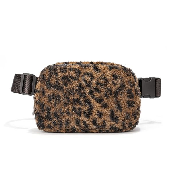 OEM/ODM Accepted Women's Sherpa Cute Belt Bag Fashion Berber Fleece Fanny Pack