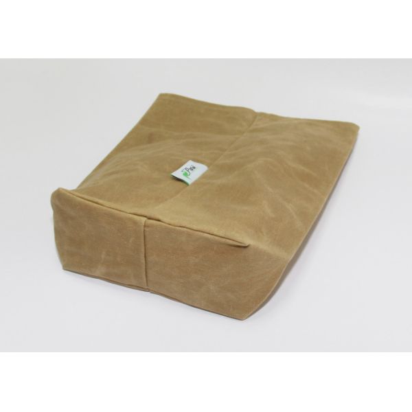 Eco Friendly 10oz 12oz 16oz Washable Waxed Canvas Insulated Reusable Lunch Bag