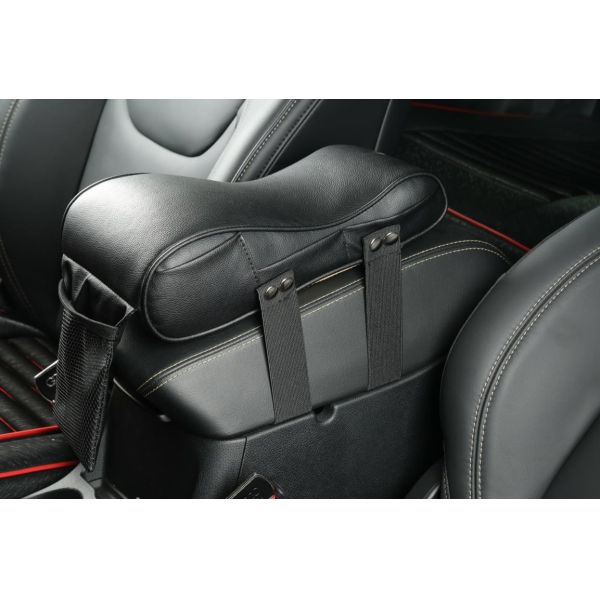 PU Leather Organizer Memory foam  Car Armrest Cushion