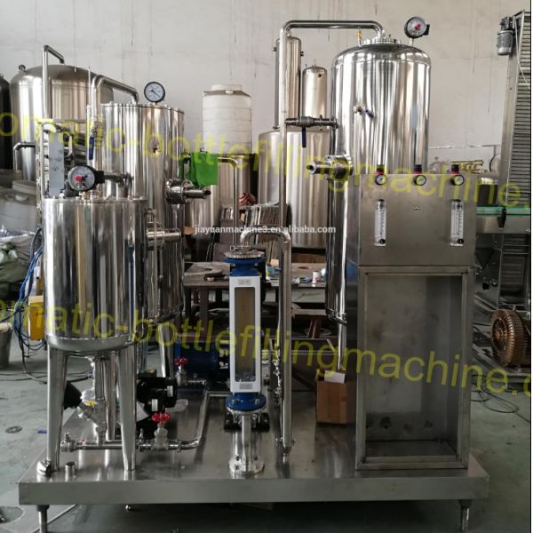 High Strength SUS304 Automatic Drink Mixing Machine For Soft / Energy Drink