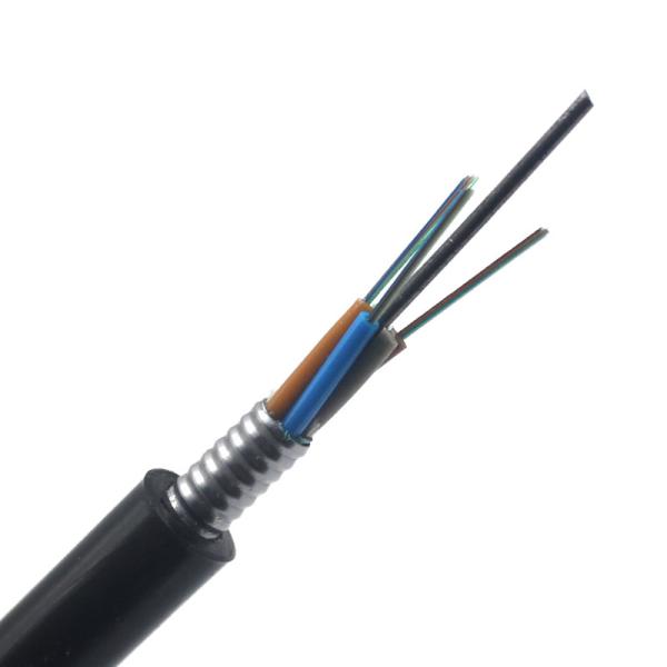 288 cœurs GYTA câble blindé en fibre optique à mode unique G.652D