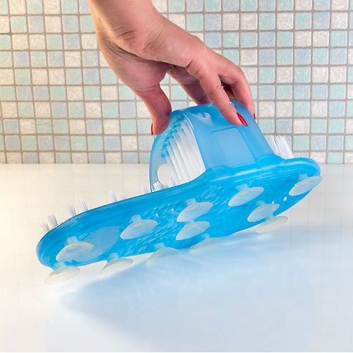 Bathroom Personal Care Tools Foot Massager Scrubber Brush Clean Slippers
