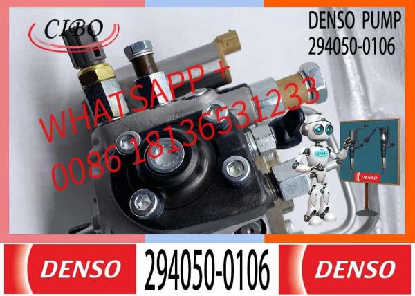 Pièces de moteur diesel pour excavateur 294050-0106 294050-0105 pompe à carburant pour moteur diesel isuzu 6HK1 pompe d'injection de carburant