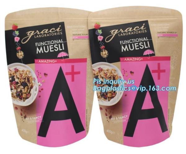 slider zipper flat bottom pet food bag, 5kg large quad seal pouch,flat bottom top quality resealable dog food packaging