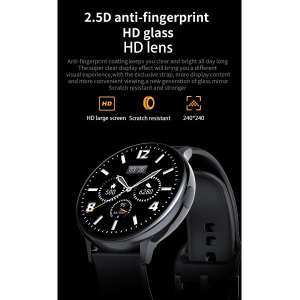 Smartwatch Ios андроида NRF52840, дозор Bluetooth руки BLE Ver 5,0