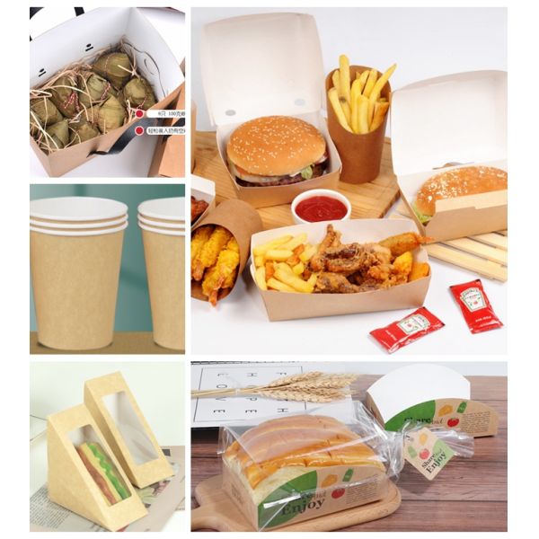 300g Clay Coated 1s Kraft Back Paper For Cake Box Tear Resistant 28 x 44inch