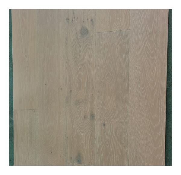 smoked and brushed White Oak Wood Flooring, popular color DSCU-03