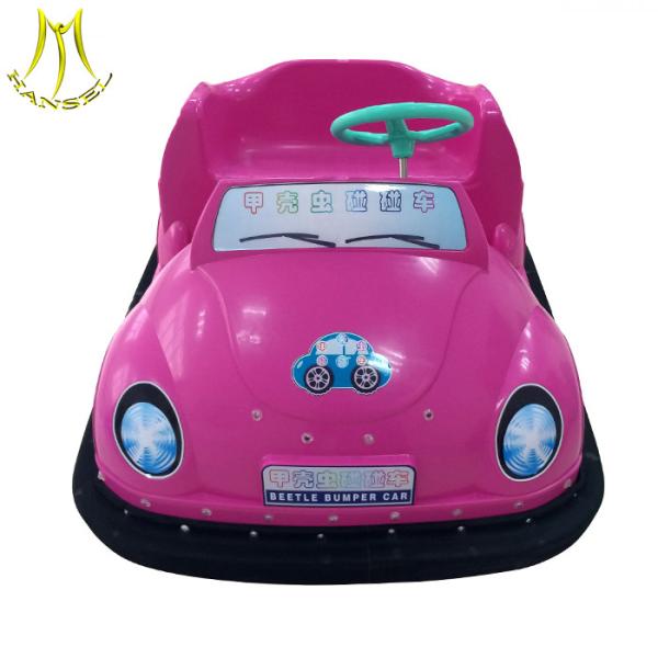 Hansel  fiberglass body mini car toy carnival rides remote control bumper car
