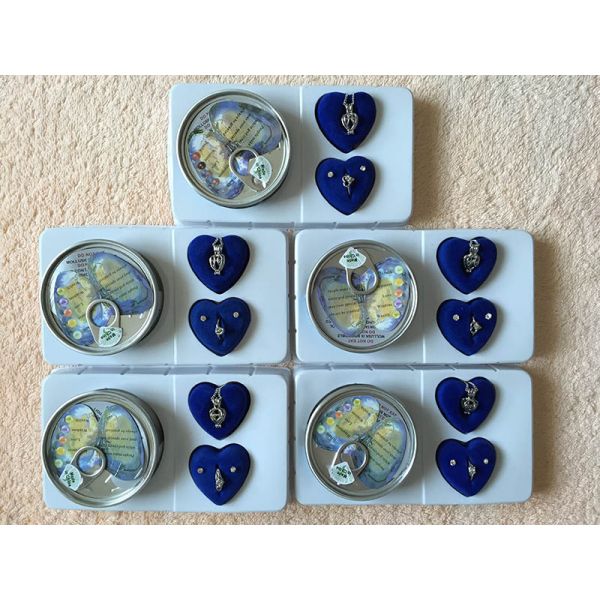 Love Pearl Gift Sets Including Earrings and Ring and Necklace for women gift