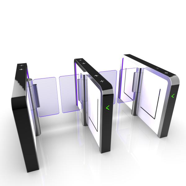 Brushed SUS304 High Speed Gate Turnstile RFID Access Control System