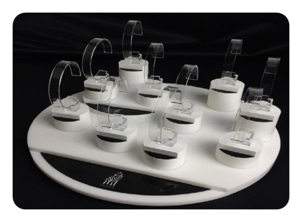 Acrylic Watch Display Stand / Countertop 10 Pcs Sets Acrylic Watch Holder