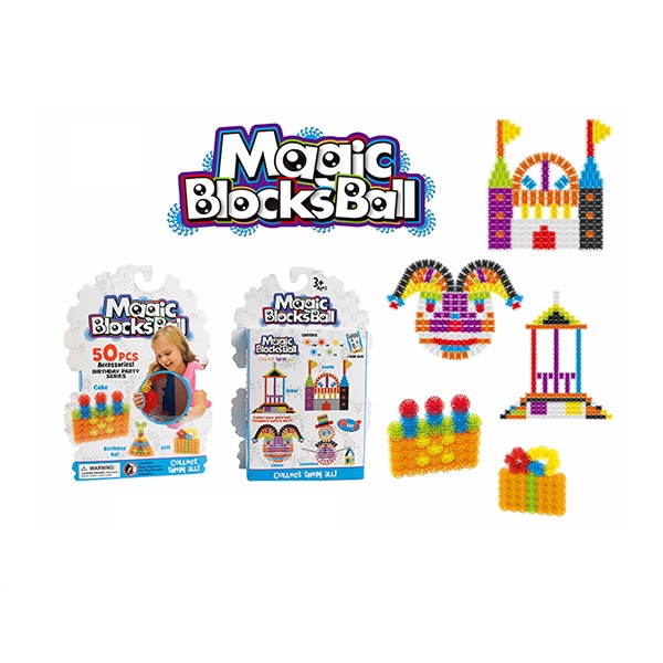 400Pcs ABS Sticky Thorn Balls Building And Construction Toys For Age 4 Years Boys / Girls