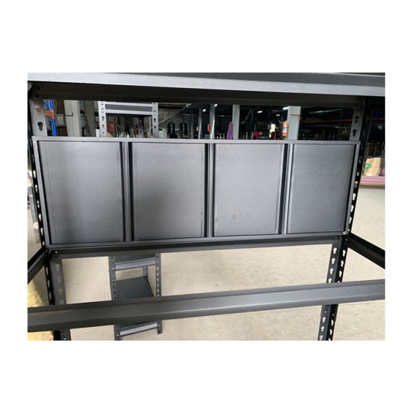 Sturdy Iron Kitchen Shelf Boltless Racking Shelf with 50-200kg/level Loading Capacity