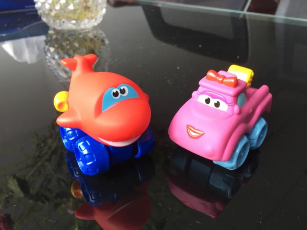 Vinyl Pushing Inertia Vehicle Toys Custom Pull-back racer car toys Pullback truck vinyl toy