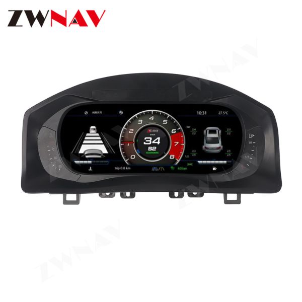 Digital Cluster VW Volkswagen Tiguan Diesel Oil and Gasoline LCD Dashboard Speedmeter Head Unit