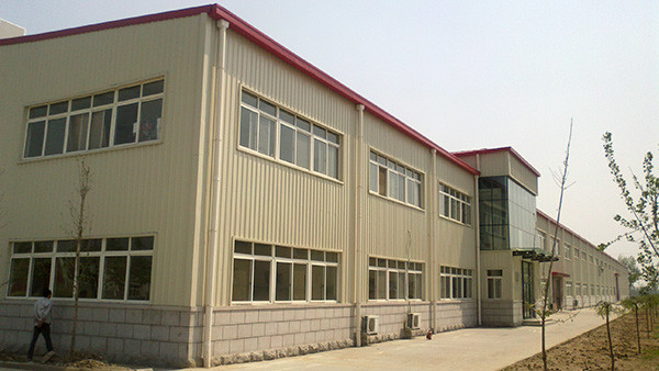 Galvanized / Prepainted Portal Frame Steel Buildings Low Carbon Steel Structure Construction