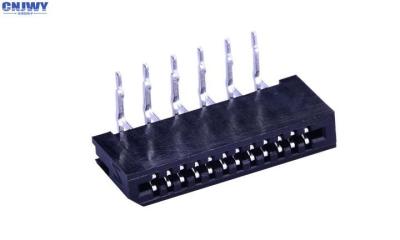 Double Contact FPC Cable Connector 90 Degree Black Metal Bronze Material