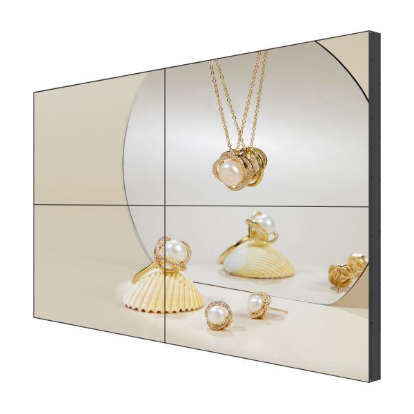 Shopping Mall 55 Inch Video Wall LCD Splicing Screen 0.88mm Bezel 4K UHD Commercial Advertising Display