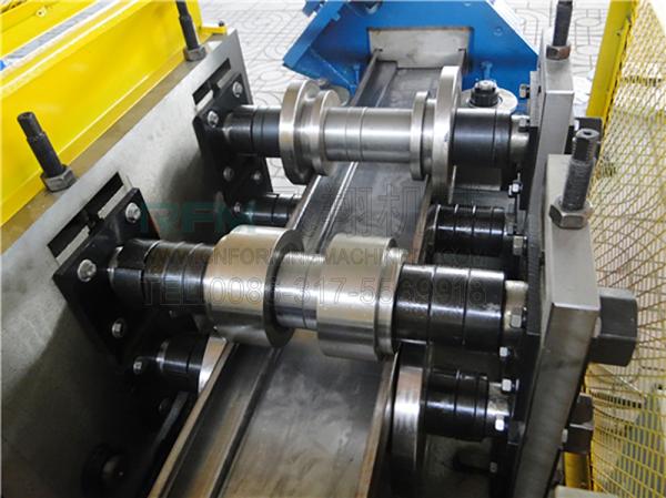 Roller Shutter Steel Door Frame Roll Forming Machine Cold Former CE Approved