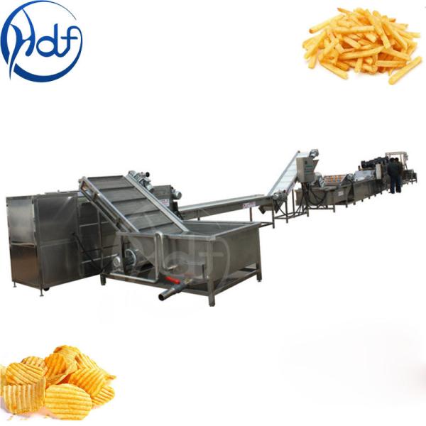 Fully automatic mini german potato chips making equipment machine price