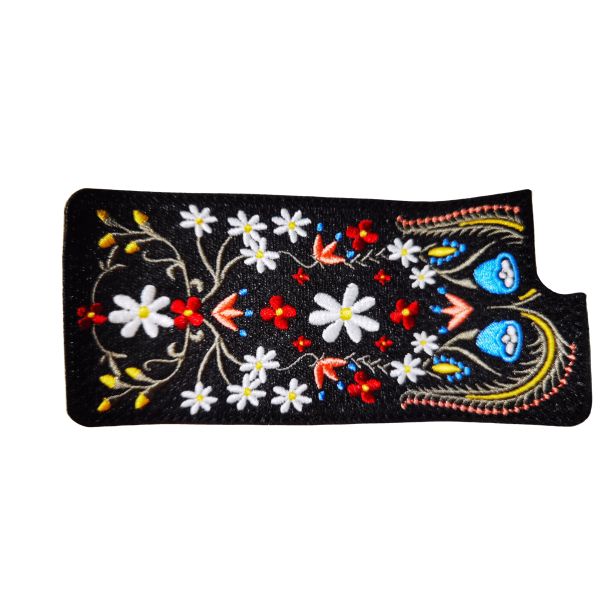 Custom Designer Emblem Brand Logo 3D Fashion Ethnic Style Embroidery Patch for Clothing