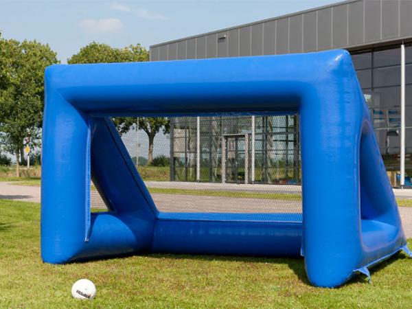 O Portable inflável exterior dos jogos dos esportes caçoa o objetivo inflável do futebol do futebol