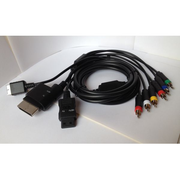 P2 / P3 / WII / WII U / XBOX360 All IN1 AV Component Video game Cable
