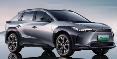 400KM Electric Fully EV SUV Cars Toyota EV Bz4x Driving Range Model