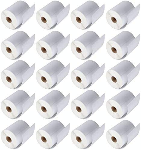 Waterproof Thermal Shipping Labels 100x150mm White Direct Thermal Stickers