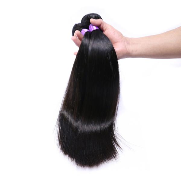 Extensões empacota/100% brasileiras não processadas do cabelo humano de Remy do Virgin do cabelo humano