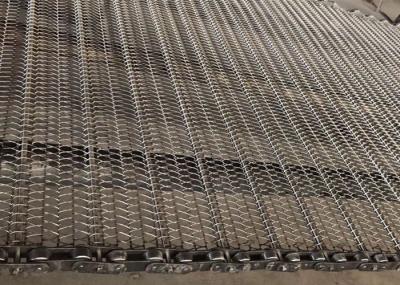 Alise a correia transportadora 304 da malha Chain de superfície de aço inoxidável para o transtorte cerâmico