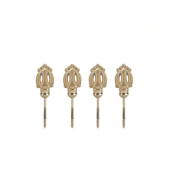 Vis SUPÉRIEURE en plastique de cercueil du fond en métal pour l'attache de cercueil