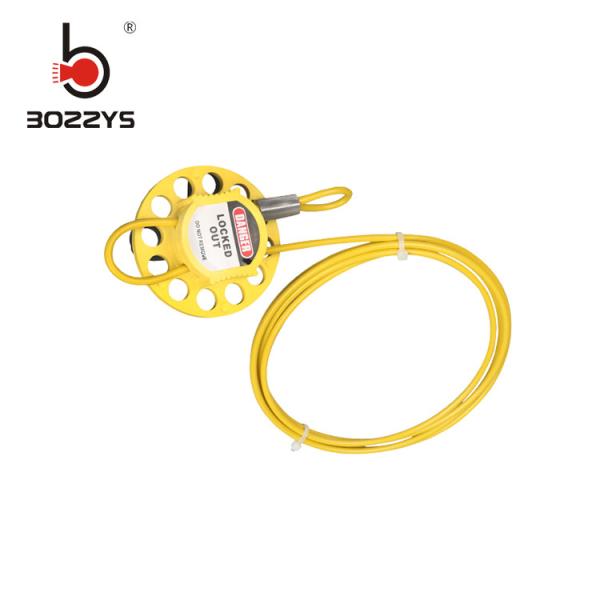 BOSHI Good Price Adjustable Wheel Type Safety Cable Lockout Devices