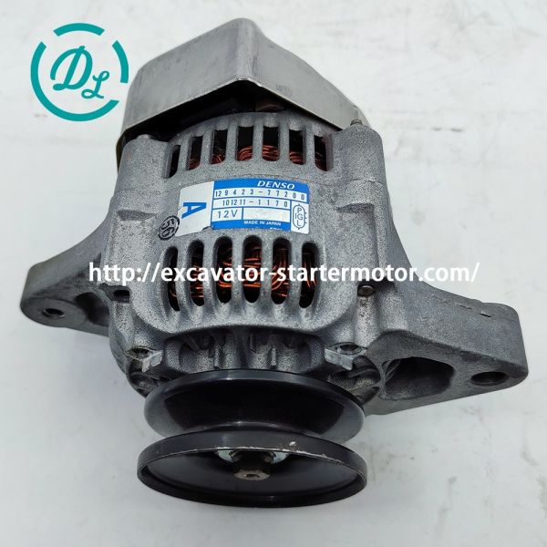 EexcavaStart DENSO Excavator Alternator 12V 40A OEM 129423-77200 101211-1170