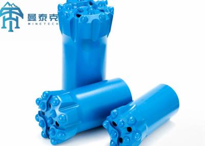 R32 76mm 45CrNi Bits de botão de linha com 13 carbidos para ferramentas de perfuração de martelo superior