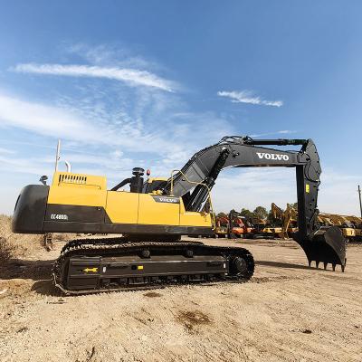 Máquinas pesadas usadas Volvo Ec480dl Excavadora de movimentação de terra de segunda mão 48 toneladas