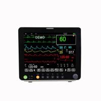 Polegadas portátil do monitor paciente do tela táctil do parâmetro do hospital multi 12
