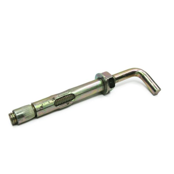 Carbon steel Class4.8 8.8 Zinc Yellow Plated Chemical Anchor Bolts Nuts Washers Set Sleeve Anchor Bolts