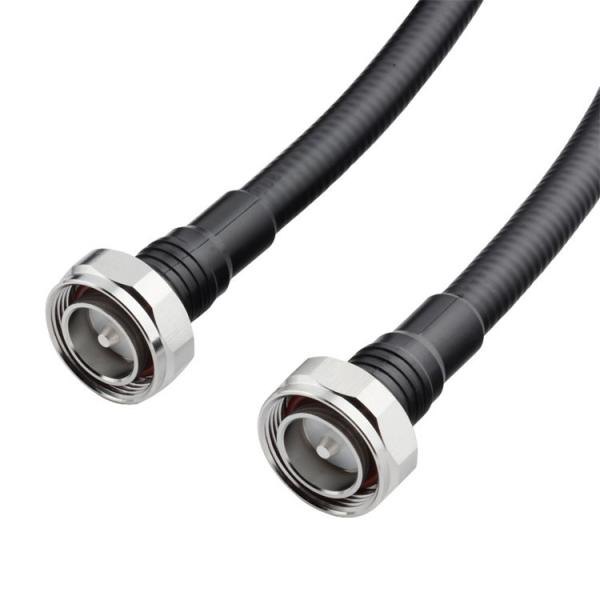 1/2 Super Flex RF Jumper Cable With 7/16  DIN Male to DIN male For Base Station