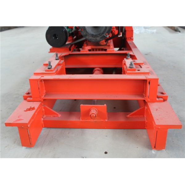 200m Depth Water Well Drilling Rig GK200 With 90°~75° Drilling Angle