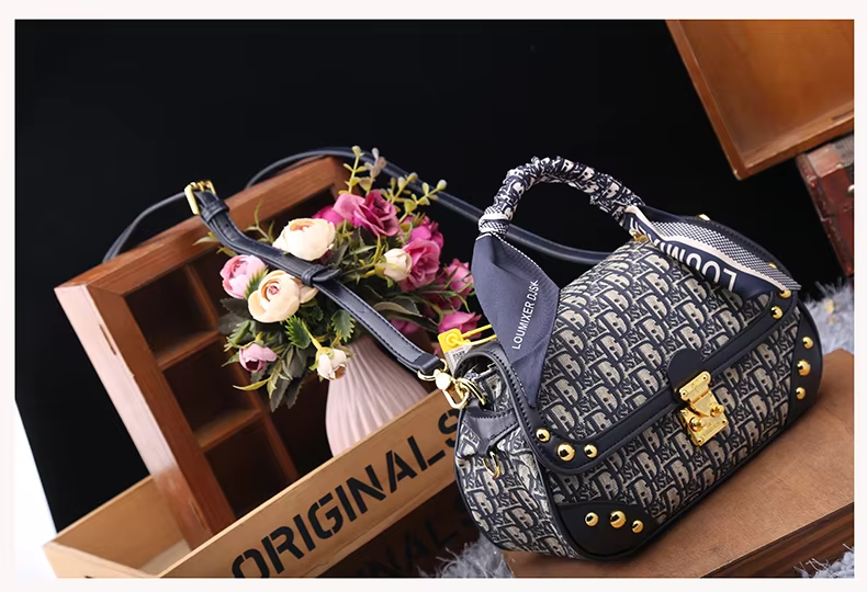 Stylish Fashionable Elephant Pattern Crossbody Bag for Women Made of Durable PVC Leather