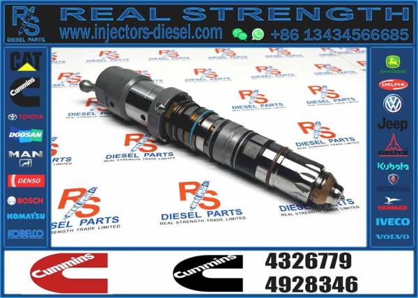 Common rail injector fuel injecto 4326779 4928346 4928349 for QSK23 Excavator QSK23 QSK45 QSK60