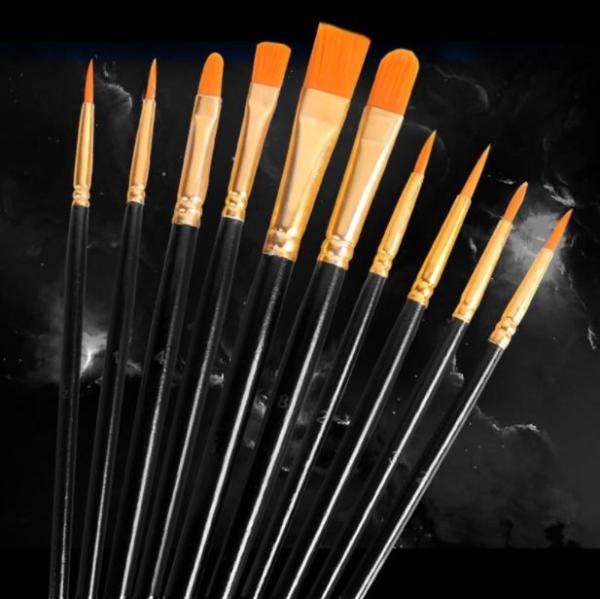 Colorful Artist Paint Brush Painting Brush Nylon Brush