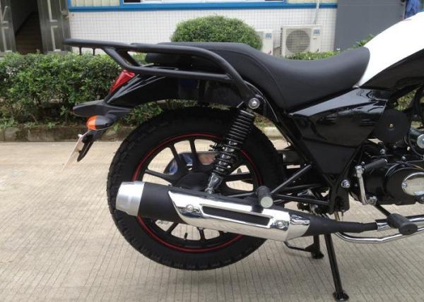Alloy Wheel Gas Powered Motorcycle Front Round Meter Headlight Longlife