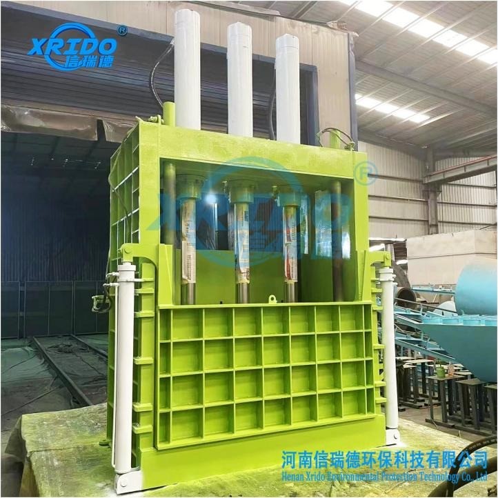 High Productivity Waste Tire Baler Press Vertical Baler Machine for Retail and Baling