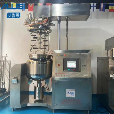 100L PLC Touch Screen Vacuum Emulsifying Blender Machine High Automation 0-3600rpm