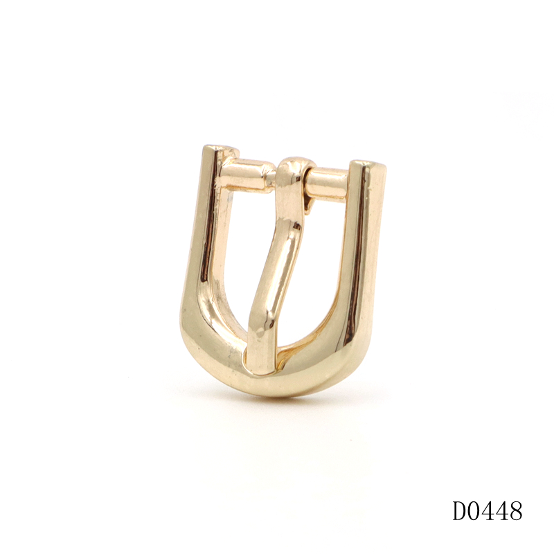 Luxury Metal Pin Buckle 13.8mm Needle Buckle Small For Shoes Or Bag Straps