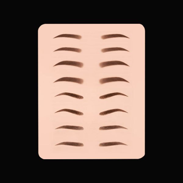 Piel permanente 19,2 * 14,3 cm de la práctica del tatuaje de Microblading del espacio en blanco del silicón para la práctica del maquillaje